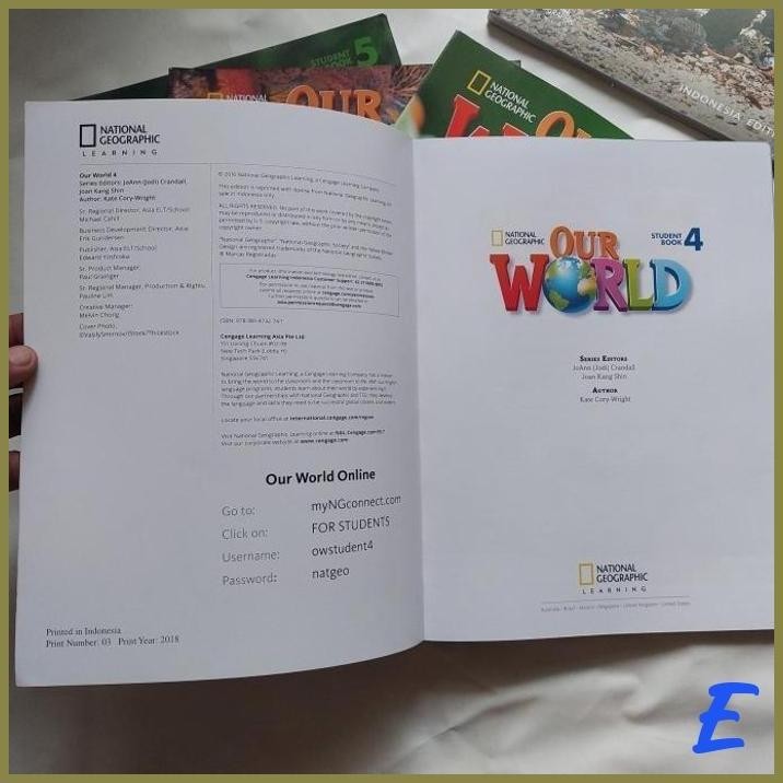 Jual | HGI | SERI NATIONAL GEOGRAPHIC OUR WORLD STUDENT BOOK INDONESIA ...