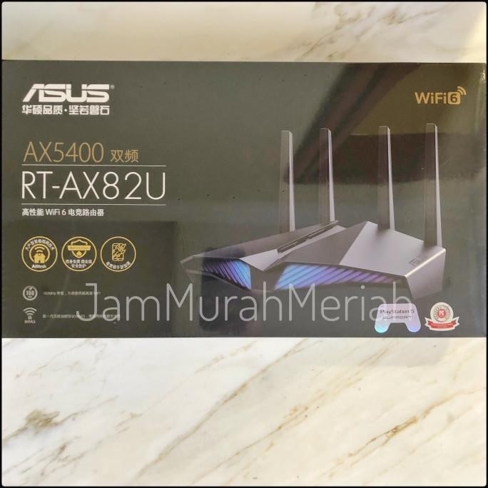 Jual ASUS Router RT-AX82U AX5400 Dual Band WiFi 6 Gaming Router PS5 ...