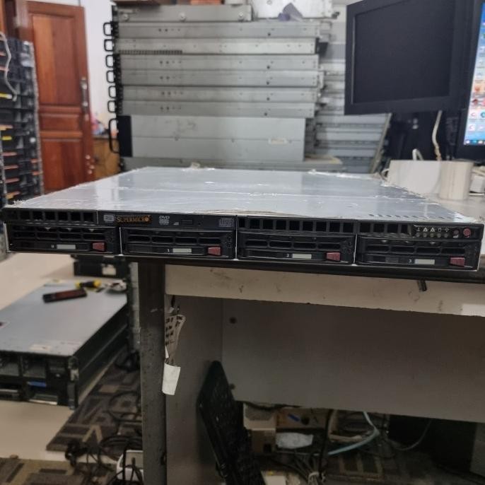 Jual Server Supermicro Mikrotik x86 4Core Lisensi Level6 Rackmount 1U ...