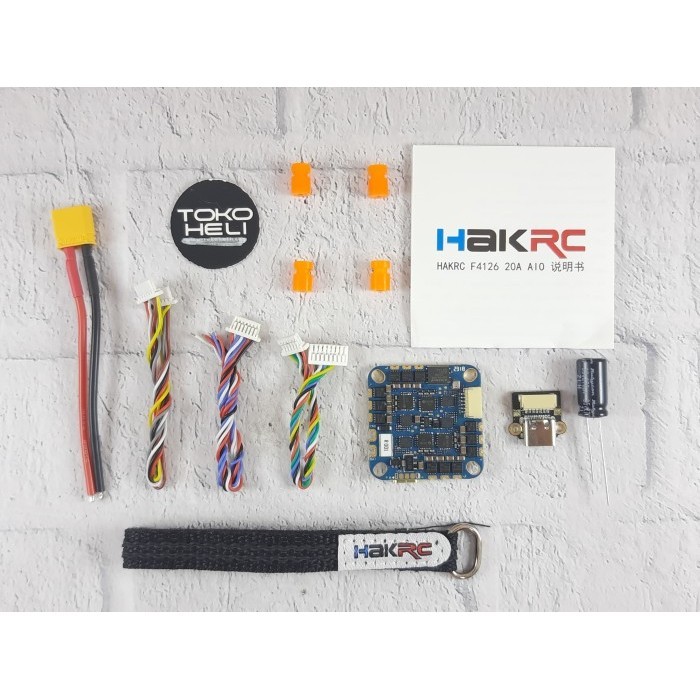 Jual Hakrc F411 20A 2-5S Aio Flight Controller Fc Esc Reptile Cloud V2 ...