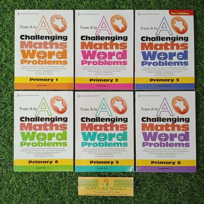 Jual Jual! From A To A Star Challenging Maths Word Problems | Shopee ...