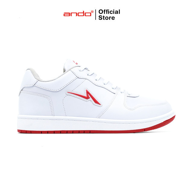 Jual Ando Official Sepatu Sneakers Tricks Alpha Pria Dewasa - Putih ...