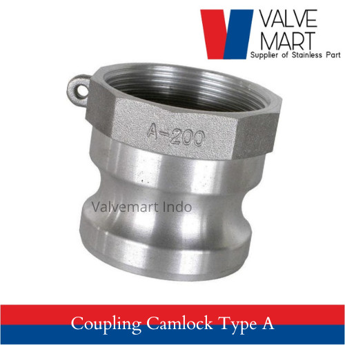 Jual 2" Quick Coupling Camlock Stainless Steel Type A 200 Size 2 Inch ...