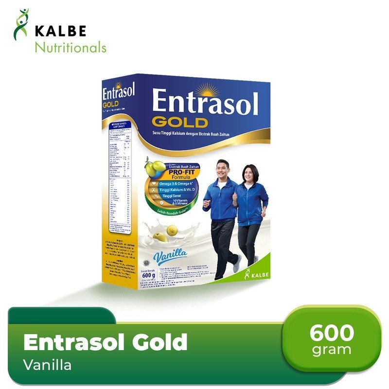 Jual Entrasol Gold Vanilla 560gr | Shopee Indonesia