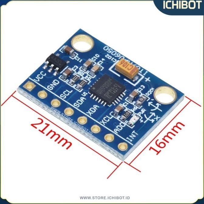 Jual (1 pcs) MPU6050 Gyroscope Accelerometer Module Murah | Shopee ...