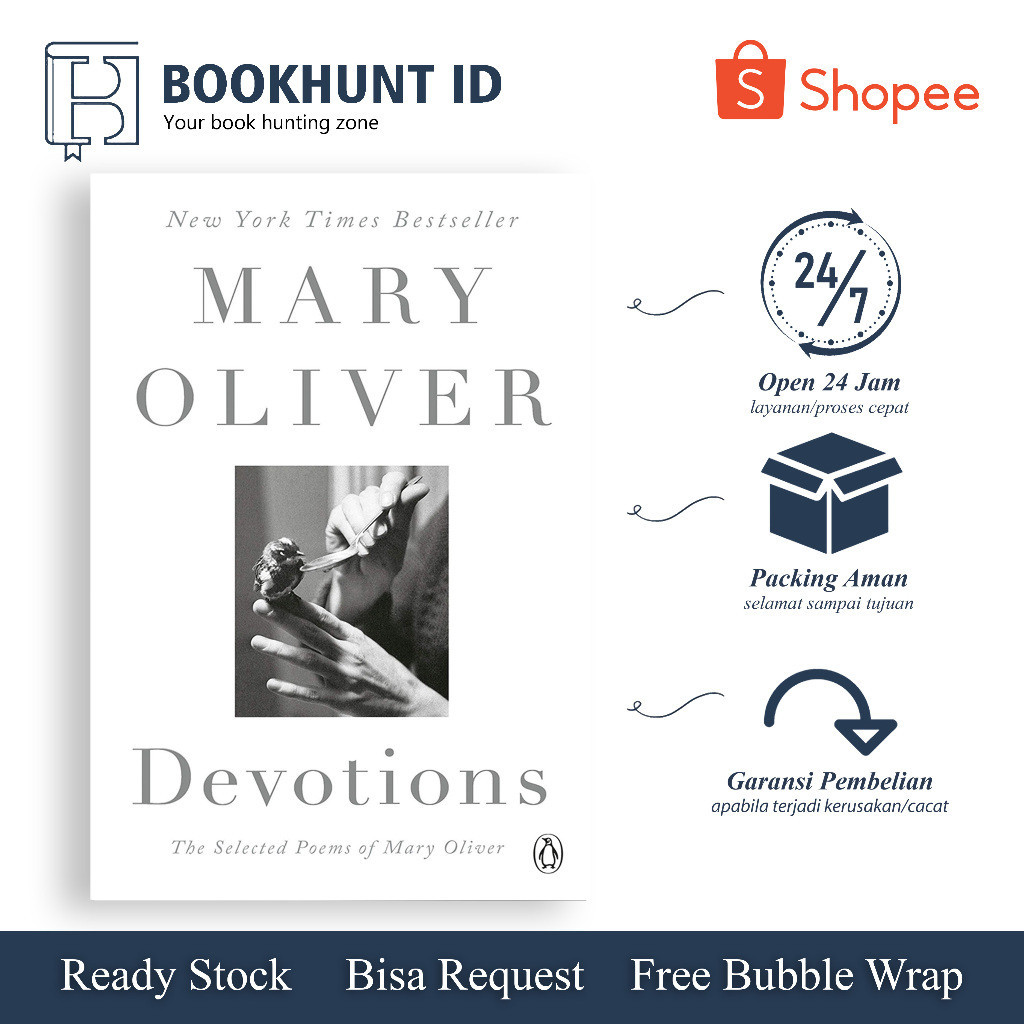 Jual Devotions: The Selected Poems of Mary Oliver (English) | Shopee ...