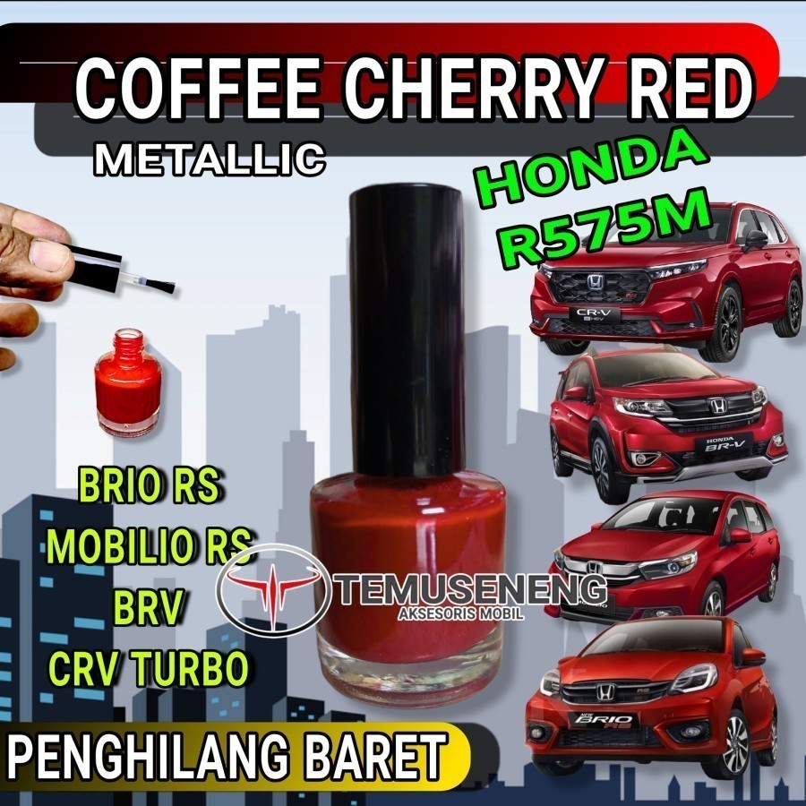 Jual Cat Coffee Cherry Red R575M Merah Metalik Penghilang Baret Honda ...