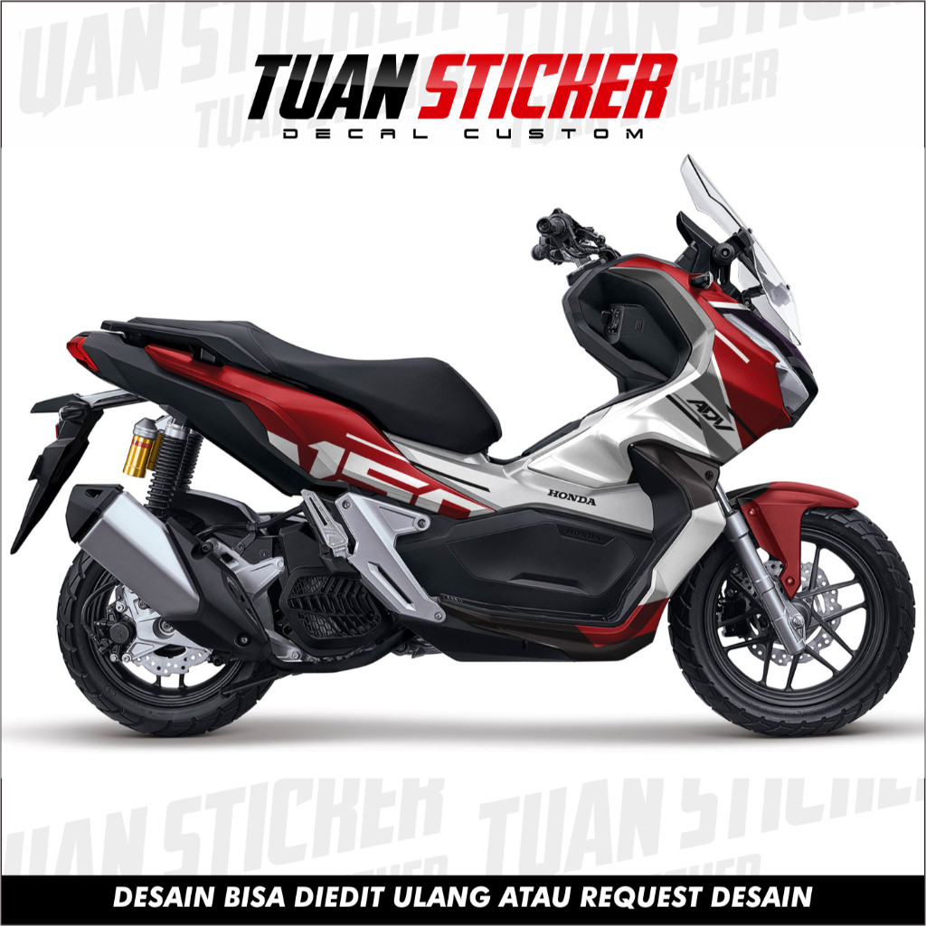 Jual Sticker Stiker Decal Dekal Striping Full Body Adv 150 Motif Rac ...