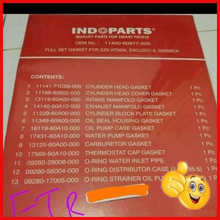 Jual [AVT] PACKING FULLSET FUTURA KARBURATOR | Shopee Indonesia