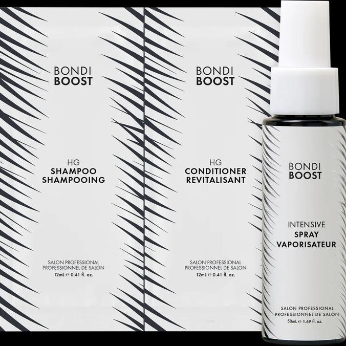 BondiBoost HG Shampoo & Conditioner Bundle – Für Volleres Haar, Ohne Sulfate & Parabene (je 300 Ml)