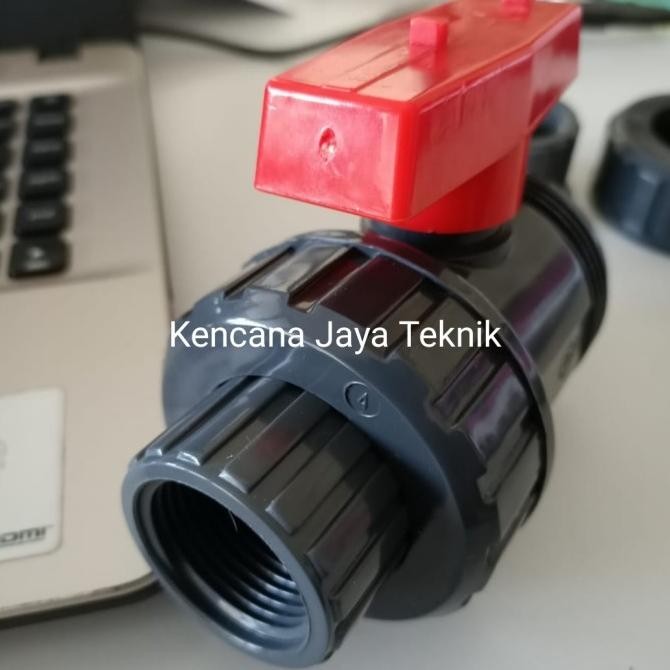 Jual Ball Valve True Union Pvc Drat Inch Dn Stop Kran Watermur