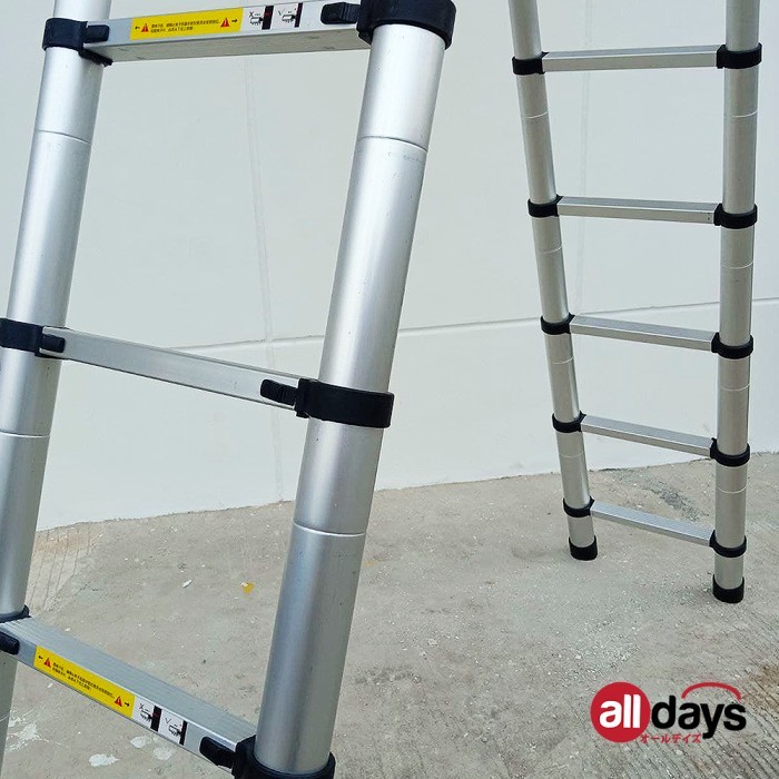 Jual Paling Laris Alldays Tangga Lipat Teleskopik Double Triangle