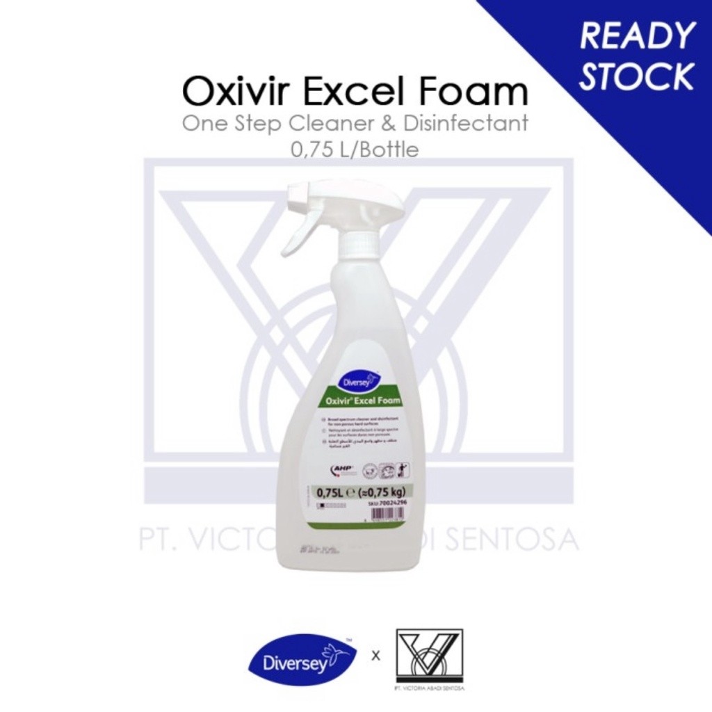Jual Diversey Oxivir Excel Foam (750 ml) - Busa Pembersih & Disinfektan ...