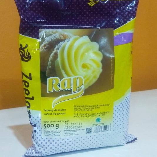 Jual Rap Zeelandia Custard 500 Gr Prex Tepung Vla Instant Bubuk 500Gr ...