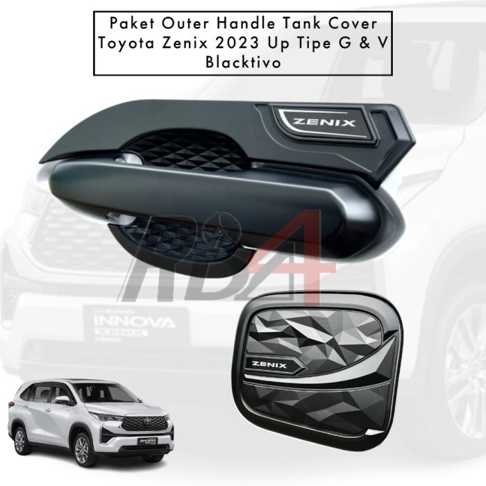 Jual Paket Outer Handle Tank Cover Toyota Innova Zenix 2023 2024
