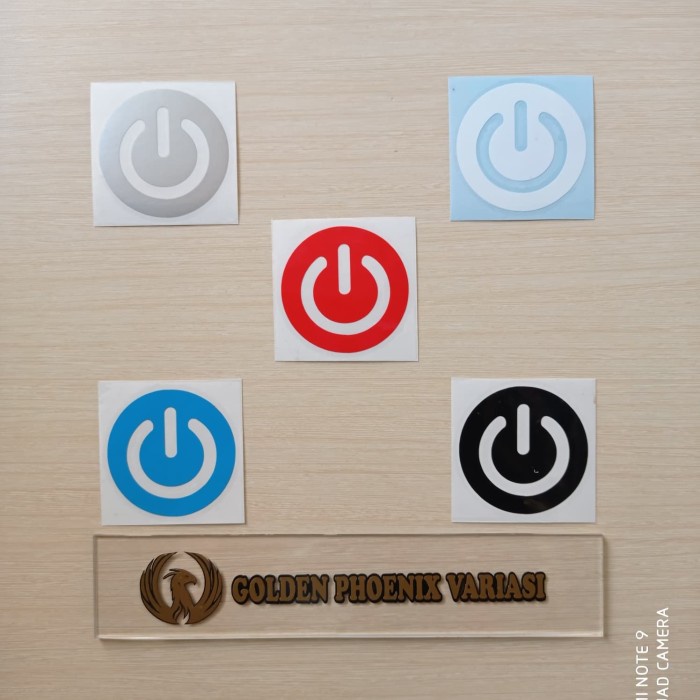 Jual [Wall] Stiker Cutting Decal Tombol On/Off [Lucu] | Shopee Indonesia