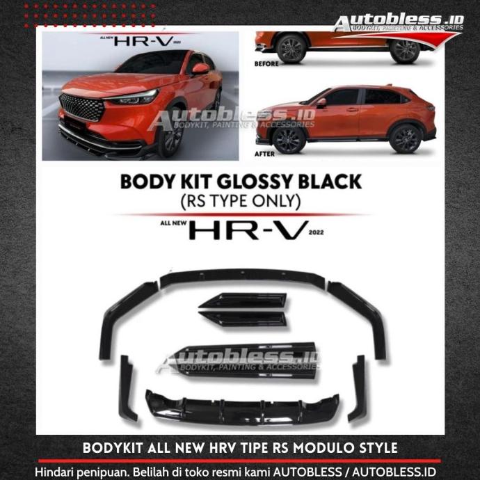 Jual Bodykit All New HRV Tipe RS Modulo Style IMPORT 2022 2023 2024 2025 Shopee Indonesia