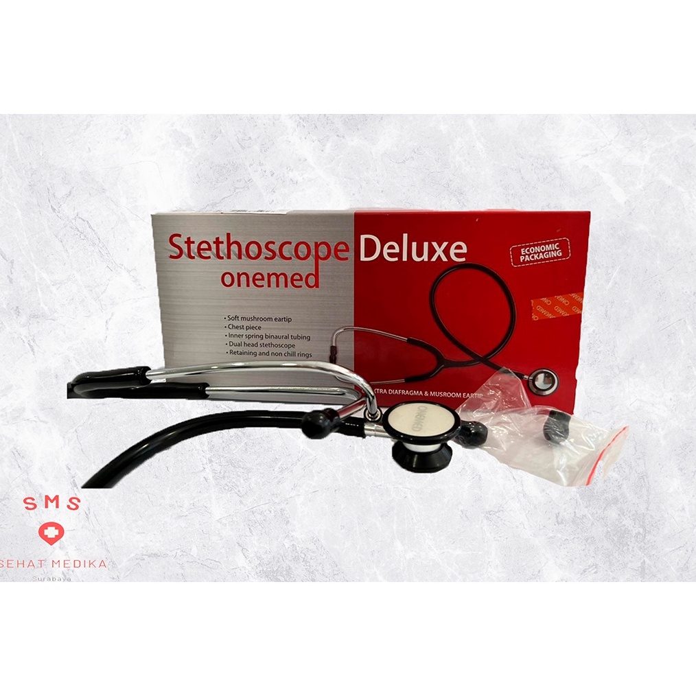 Jual Stethoscope Deluxe Onemed Dewasa Stetoskop Deluxe Onemed Dewasa Kode Y00a Shopee 7908