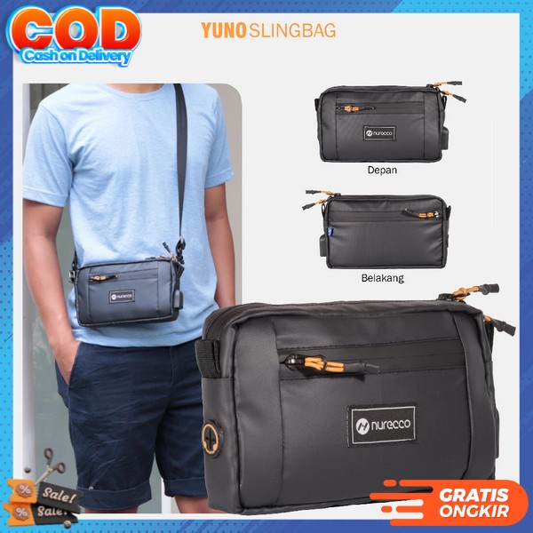 Jual Tas Selempang Pria Dewasa Waistbag Model Korean Style Slempang