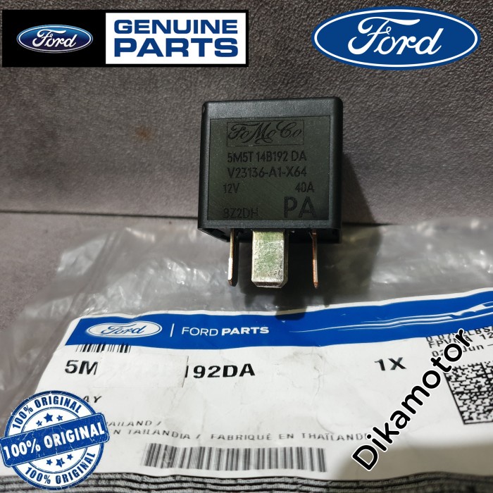 Jual Relay Hitam Kaki 5 Ford Ranger Everest Original Kode Br02 Shopee