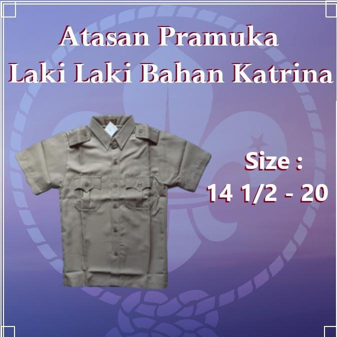 Jual Baju Seragam Pramuka Pembina Penegak Penggalang Katrina Merk Seragam Shopee Indonesia