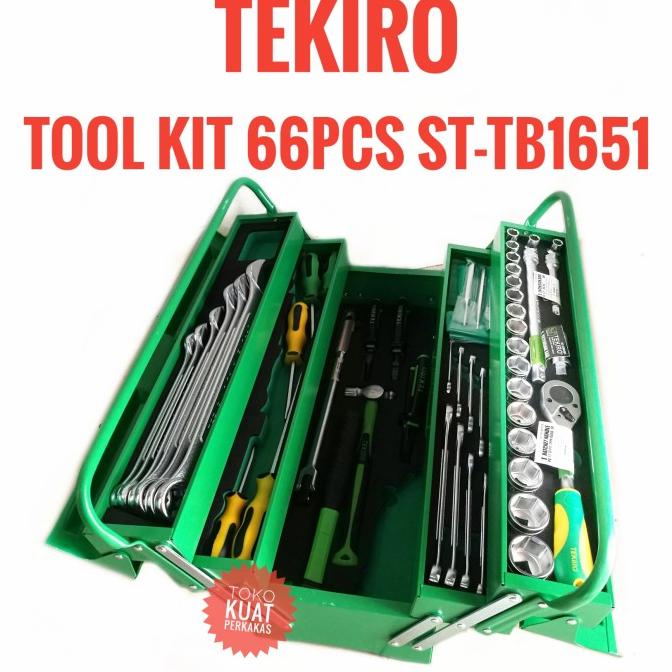 Jual Tool Box Set 66Pcs Tekiro Tool Kit Set 66Pcs Shopee Indonesia