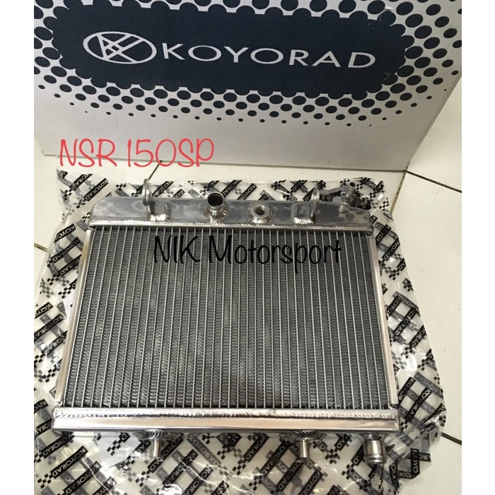 Jual Radiator NSR 150SP Koyorad Racing 2ply + Tutup Radiator Koyorad SK ...
