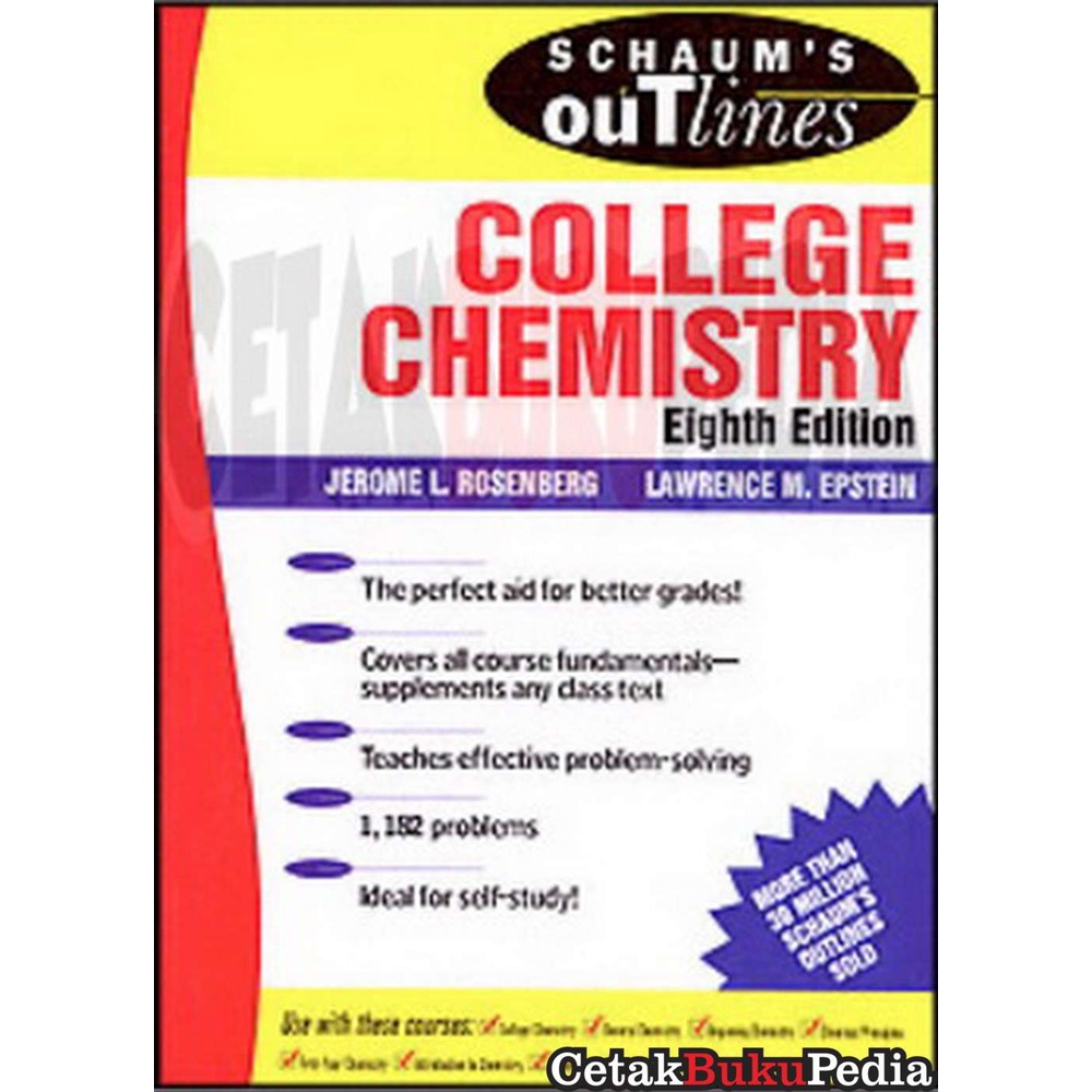 Jual schaums outline series jerome l rosenberg lawrence epstein s