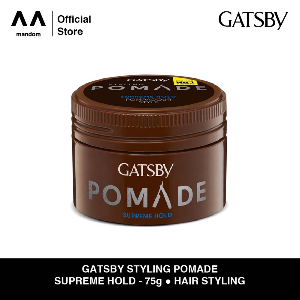 Jual GATSBY Styling Pomade Supreme Hold 75gr Shopee Indonesia