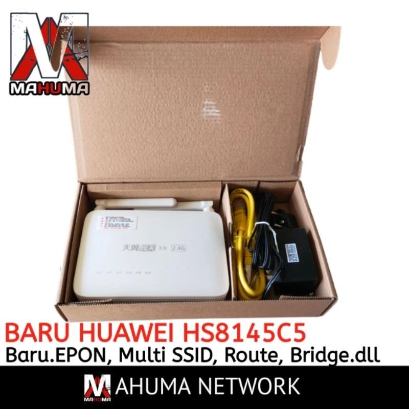 Jual BARU - EchoLife HUAWEI HS8145C5 ONT EPON BUKAN GPON XPON WIRELESS ...