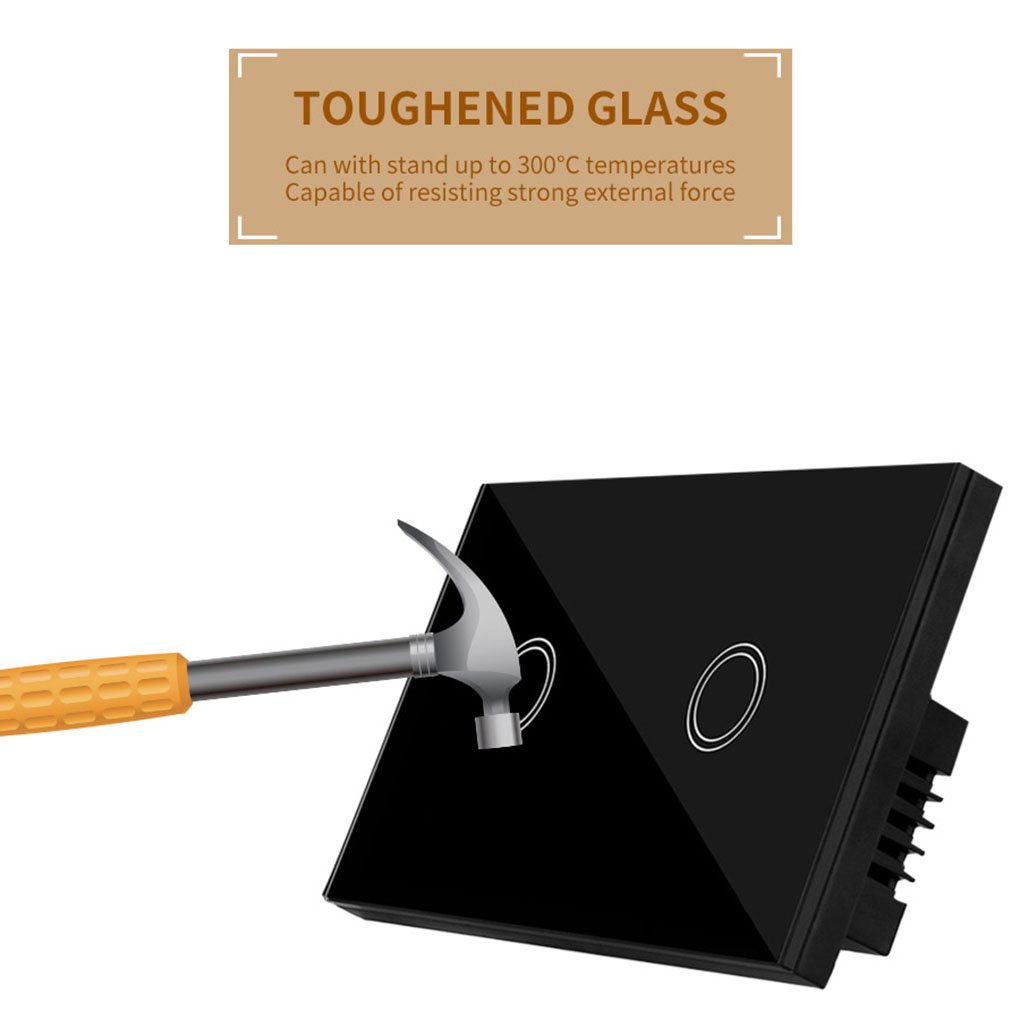 Jual &Smart Wall Touch Switch Light Panel US Touch On Off Sensor Two