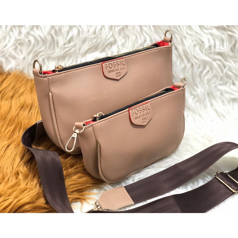 Jual Tas Batam Foss** FELICITY 2in1 Dapat Tas Kecil dan Super Premium ...