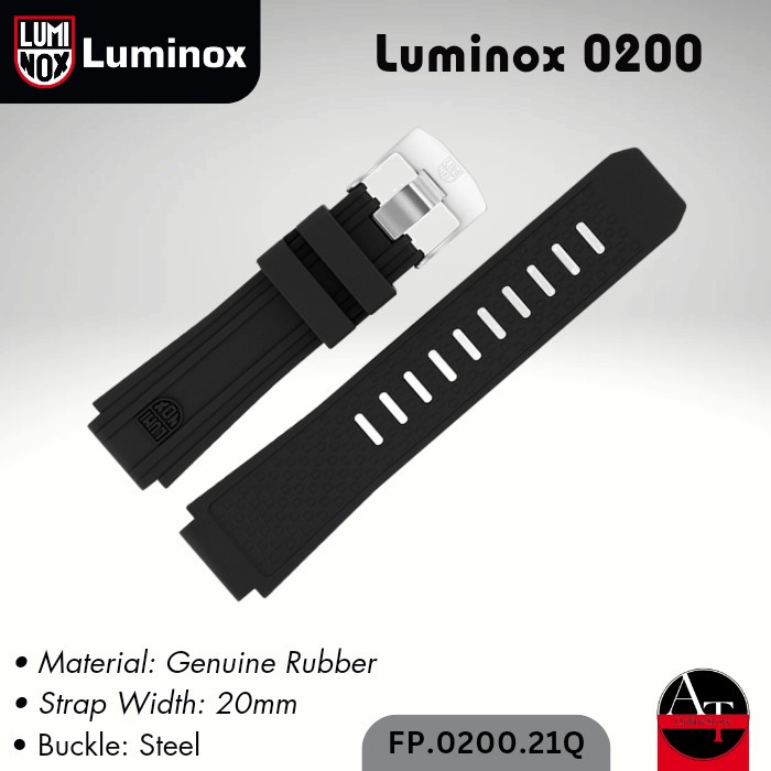 Jual Tali Jam Luminox / Rubber Strap Luminox Sentry 0200 Serie ORIGINAL