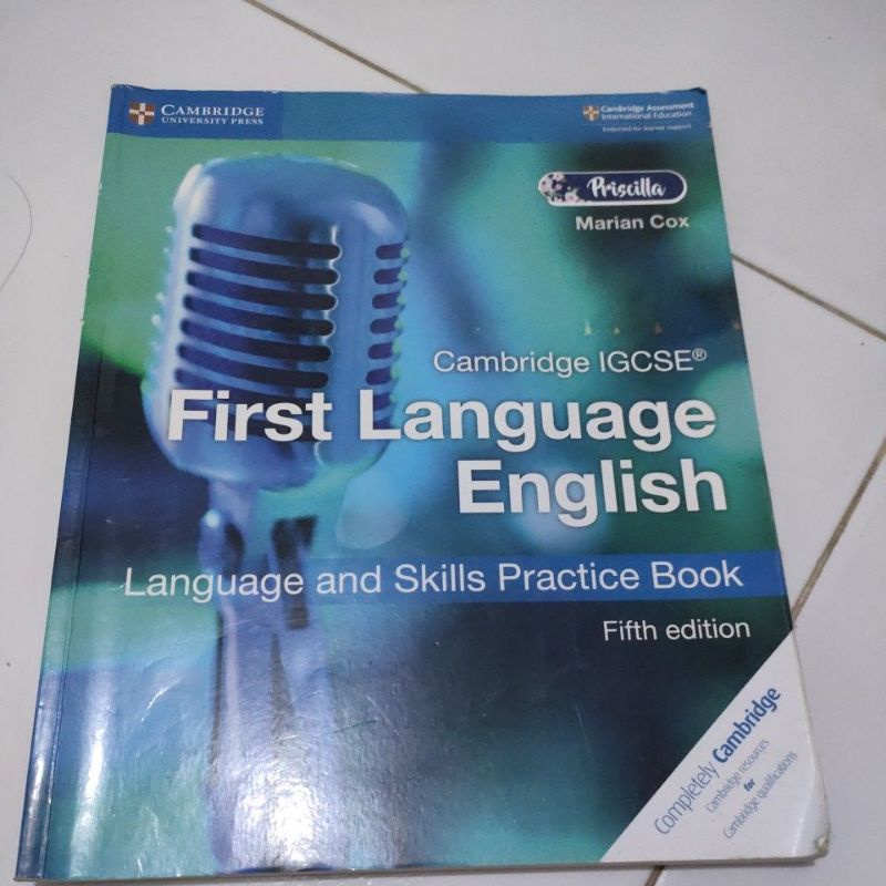 Jual Cambridge IGCSE FIRST LANGUAGE ENGLISH - Language And Skills ...