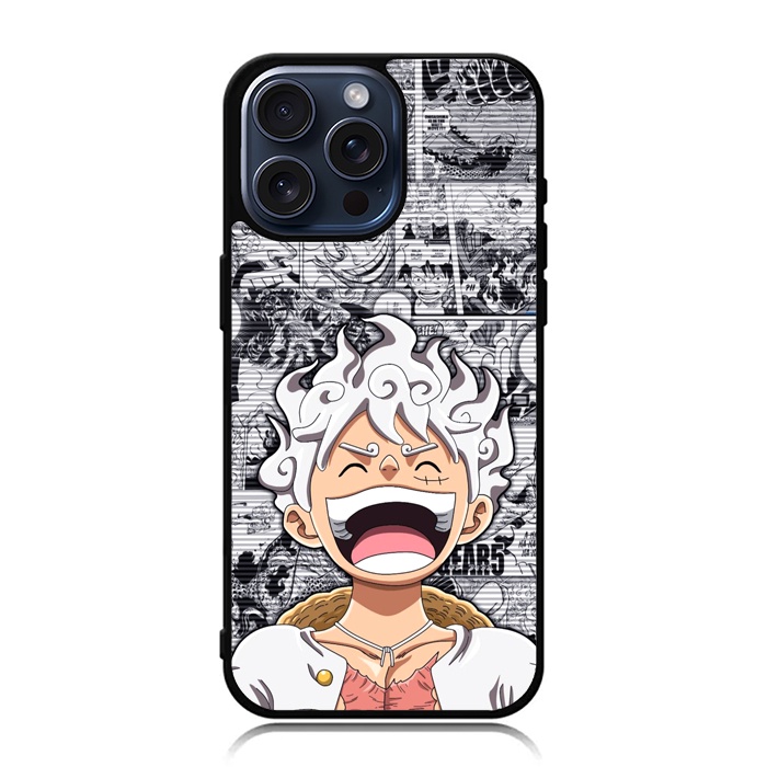 Jual Casing Case Iphone 15 Pro Max Mini Plus Luffy Gear 5 BG0829 ...
