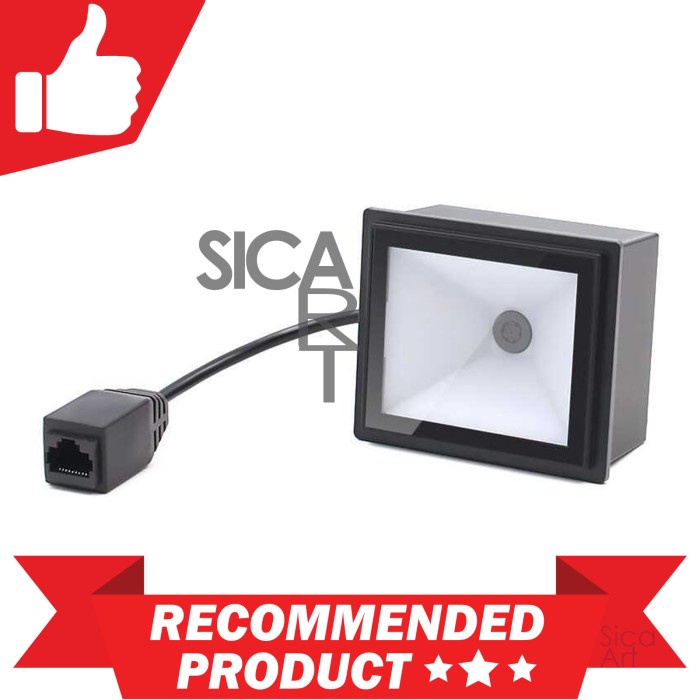 Jual YK&SCAN Embedded Fixed Mount Barcode Scanner 2D QR 1D - EP8000Y ...