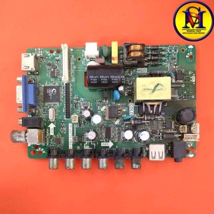 Jual Mb Mobo Mainboard Mouterboard Module Mesin Dan Power Suplay Tv Aoyama Shopee Indonesia