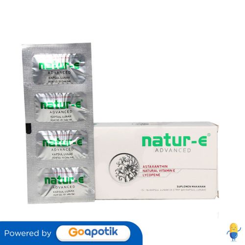 Jual NATUR-E ADVANCED BOX 16 SOFT KAPSUL | Shopee Indonesia
