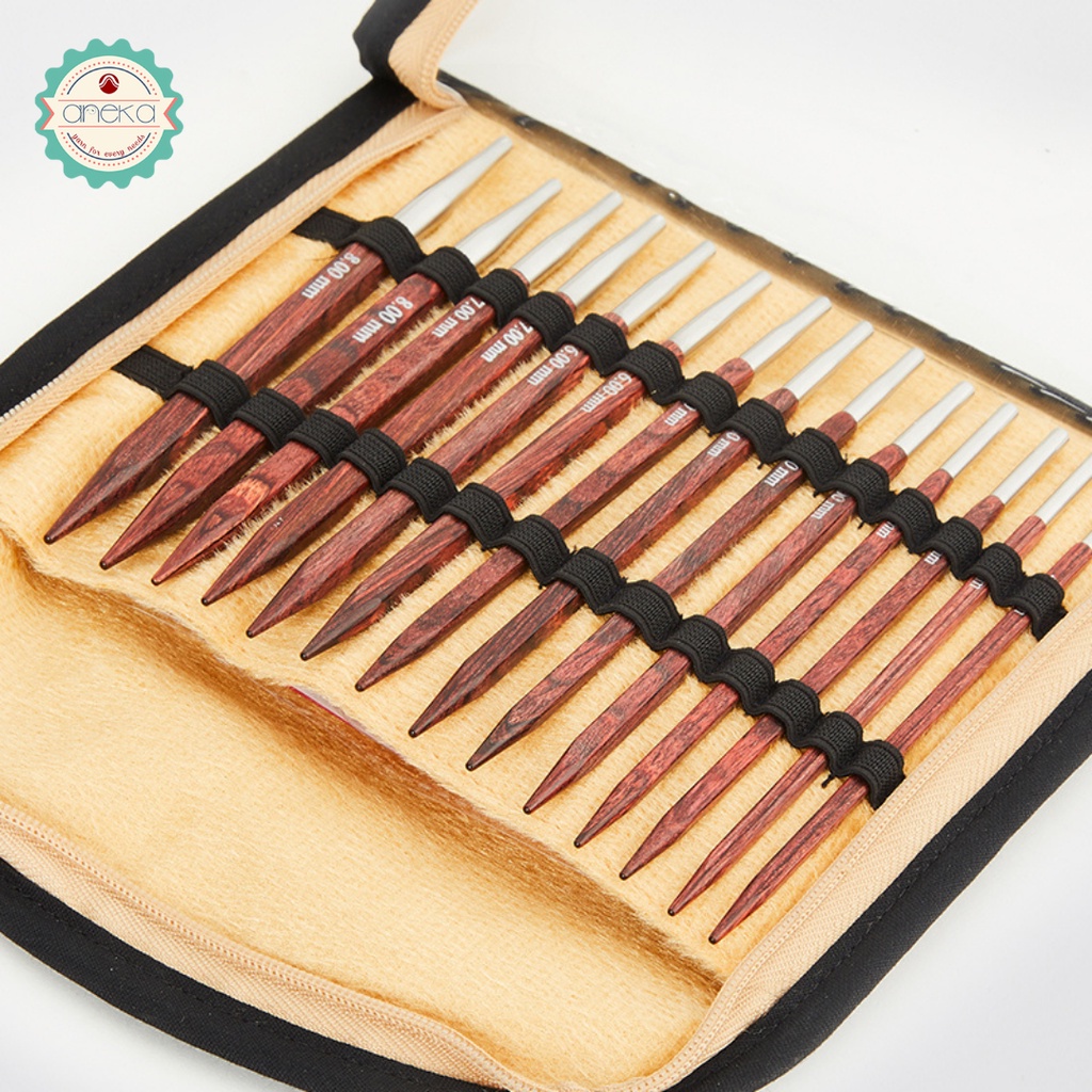 Jual Knitpro Cubics - Alat / Jarum Rajut Interchangeable Needle Set ...