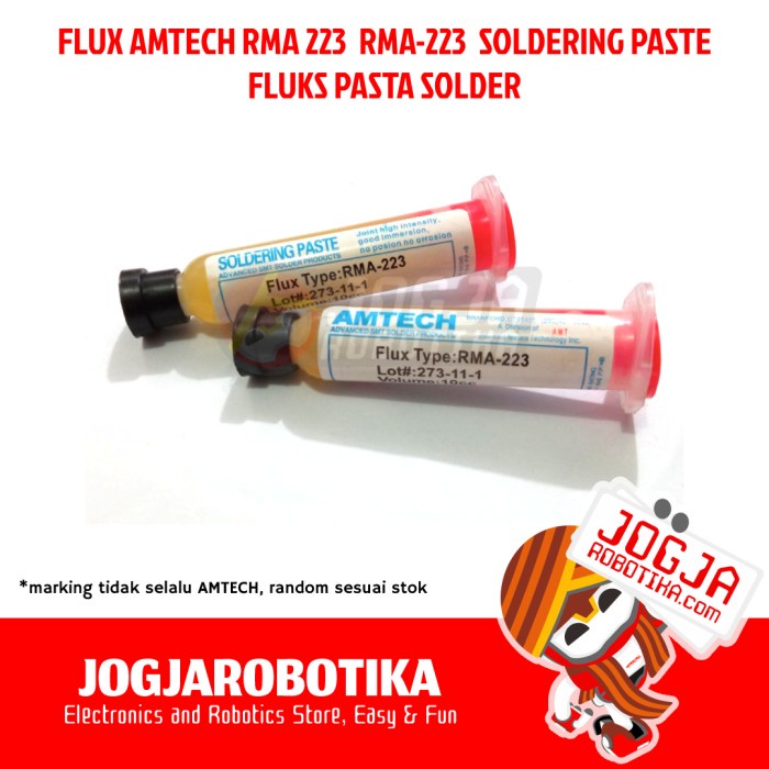 Jual FLUX AMTECH RMA 223 RMA-223 AMTECH FLUKS PASTA SOLDER | Shopee ...