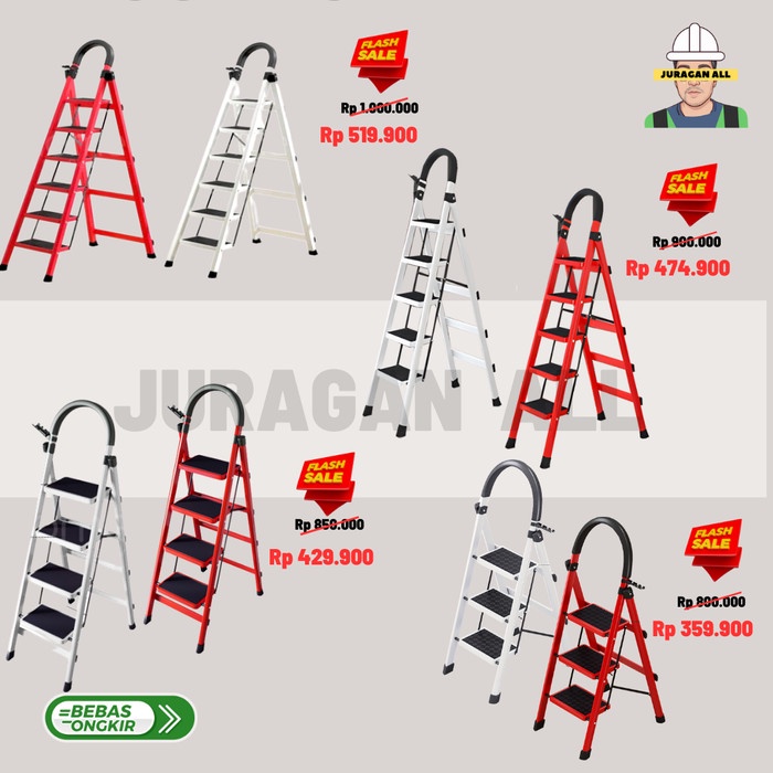 Jual Tangga Lipat /Tangga Portable / Tangga Besi / Tangga Lipat