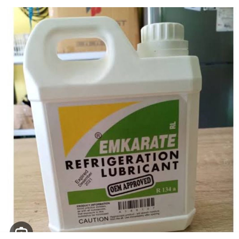 Jual Oli Kompresor Kulkas R134 Emkarate 0,7Liter | Shopee Indonesia