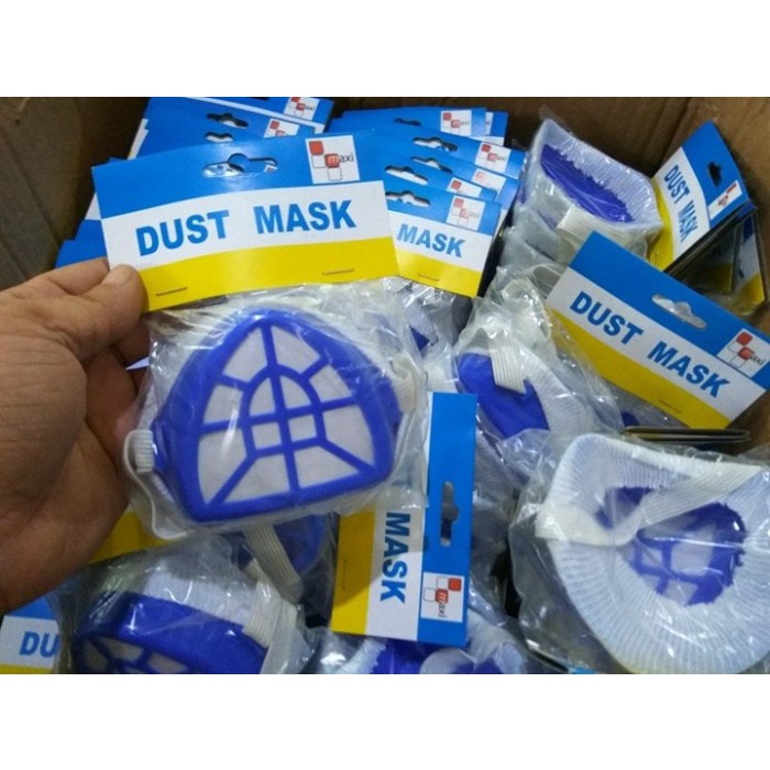 Jual Dust mask masker debu model corong masker asap dust respirator ...