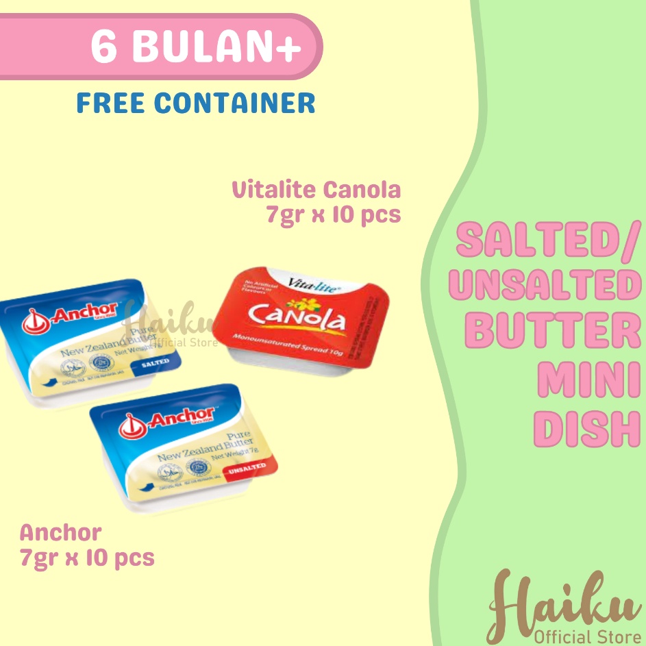Jual Terupdate Unsalted Butter MPASI Anchor, Vitalite Canola (10 cup