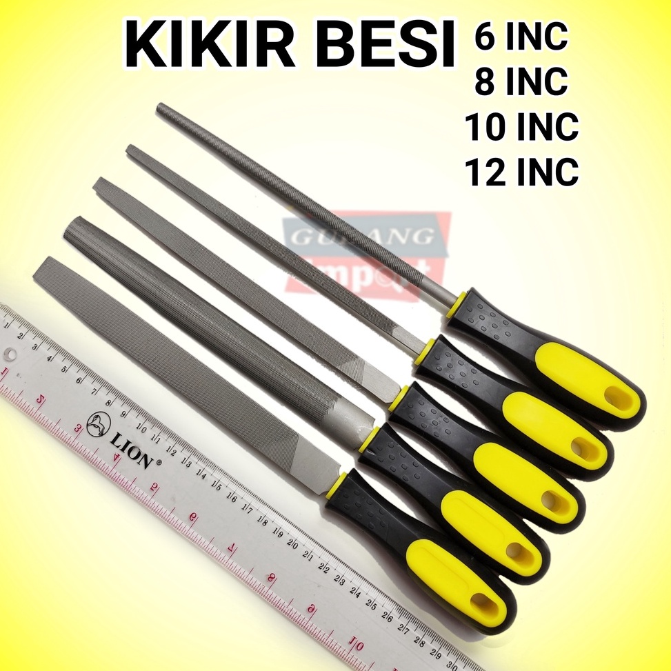 Jual VIRAL KIKIR BESI 6 8 10 12 INCH INC | Shopee Indonesia