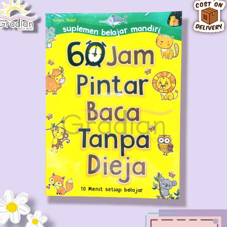 Jual BUKU BELAJAR MEMBACA ANAK TK & PAUD - 60 JAM PINTAR BACA TANPA ...