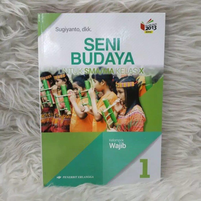 Jual MUST HAVE!! BUKU SENI BUDAYA KELAS 1 / X 10 SMA WAJIB K13N ...