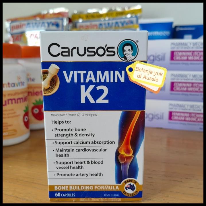 Jual Caruso'S Vitamin K2 Bone Building Formula 60 Capsules OneADay