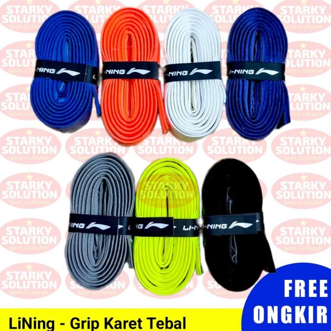 Jual Big Sale Grip Karet Tebal Lining Raket Bulutangkis Badminton ...
