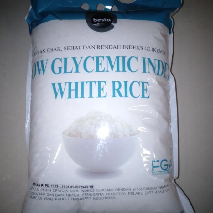 Jual Besta Low Glycemic Index White Rice 5 Kg Shopee Indonesia